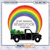 Rainbow Truck Shamrock SVG