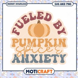 Pumpkin Spice Anxiety SVG