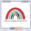 Nightmare Before Christmas Rainbow SVG