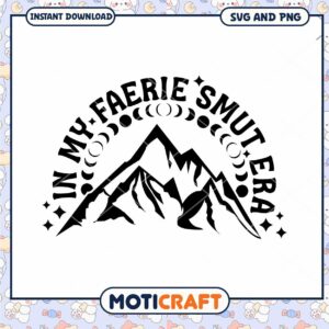 Mountain Fairy Smutera SVG PNG