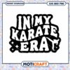 Karate Era SVG PNG Cut File