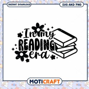 In My Reading Era SVG Cut File