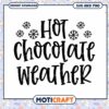 Hot Chocolate Weather SVG Cut File