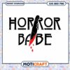 Horror Babe SVG Cut File