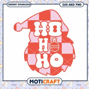 Ho Ho Ho Santa SVG Christmas Design