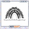 Halloween Rainbow SVG Bats Pumpkin King