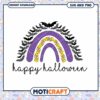 Halloween Rainbow SVG, Bats, Candy Corn 2 Halloween Rainbow SVG, Bats, Candy Corn