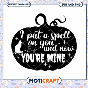 Halloween Pumpkin SVG Youre Mine