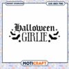 Halloween Girlie SVG Cut File