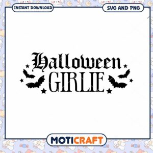 Halloween Girlie SVG Cut File