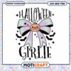 Halloween Girlie Bow SVG PNG