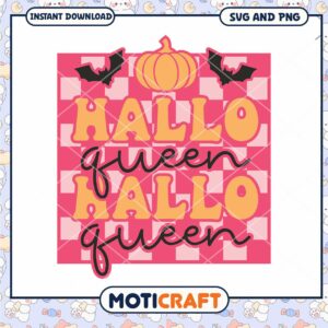 Halloween Queen SVG PNG Instant Download