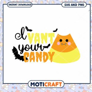 Halloween Candy Corn SVG PNG