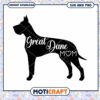 Great Dane Mom SVG Cut File 1 Great Dane Mom SVG Cut File