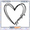 Gymnastics Heart SVG PNG Cut File 1 Gymnastics Heart SVG PNG Cut File