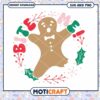 Gingerbread Christmas SVG Cut File