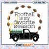 Football Season SVG Truck Design