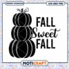 Fall Sweet Fall SVG Pumpkin Stack