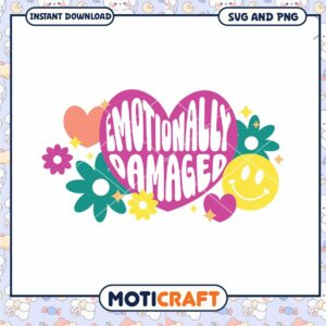 Emotionally Damaged SVG PNG Download