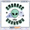 Embrace the Unknown Alien SVG 1 Embrace the Unknown Alien SVG