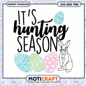 Easter Bunny Hunting Season SVG