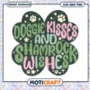 Doggie Kisses Shamrock Wishes SVG 2 Doggie Kisses Shamrock Wishes SVG