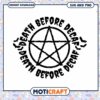 Death Before Decay Pentagram SVG 2 Death Before Decay Pentagram SVG