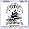 Dark Romance Era SVG Snake, Book, Moon 2 Dark Romance Era SVG Snake, Book, Moon