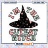 Cutest Witch SVG Instant Download
