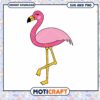 Cute Flamingo SVG PNG Instant Download