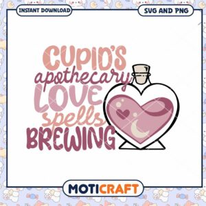 Cupids Apothecary Love Spells SVG