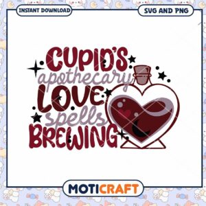 Cupids Apothecary Love Spells SVG PNG