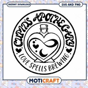 Cunning Apothecary Love Spell SVG