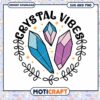 Crystal Vibes SVG Download with Colorful Gemstone Design 1 Crystal Vibes SVG Download with Colorful Gemstone Design