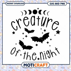 Creature of the Night SVG