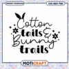 Cottontails Bunny Trails SVG PNG