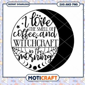 Coffee Witchcraft SVG Cut File