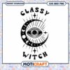 Classy Witch SVG Moon & Eye Design