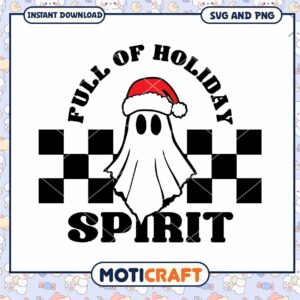 Christmas Ghost SVG PNG Design