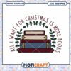 Christmas Books SVG PNG Download
