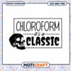Chloroform Skull SVG PNG Instant Download
