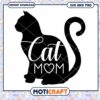 Cat Mom SVG Cut File Instant Download 1 Cat Mom SVG Cut File Instant Download