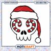 Candy Cane Skull SVG Christmas Design 1 Candy Cane Skull SVG Christmas Design
