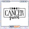 Cancer Queen SVG Cut File 1 Cancer Queen SVG Cut File