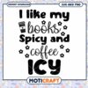 Books Coffee Spicy SVG PNG 2 Books Coffee Spicy SVG PNG
