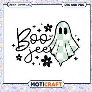 Boo Jee Ghost SVG Halloween Design