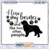 Bernese Mountain Dog SVG I Love My Berner 2 Bernese Mountain Dog SVG I Love My Berner