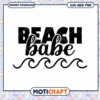 Beach Babe SVG Cut File