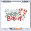 Baking Spirits Bright SVG Christmas Design