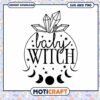 Baby Witch SVG Cut File 2 Baby Witch SVG Cut File